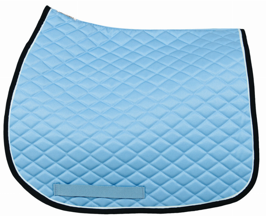 TuffRider All Purpose Saddle Pad with Trim and Piping